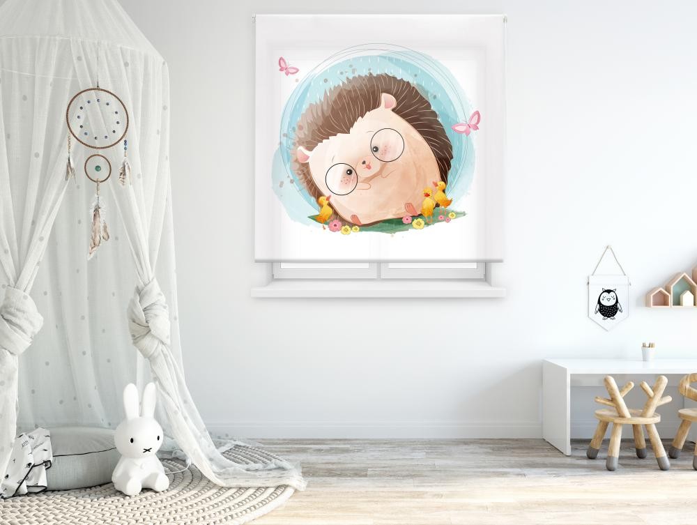 Happystor HSCI28023 Estor Enrollable Estampado Digital Infantil Tejido Traslúcido